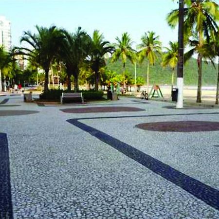 KIT MOBILIADO DE FRENTE PARA O MAR - Sem garagem Praia Grande  Bagian luar foto