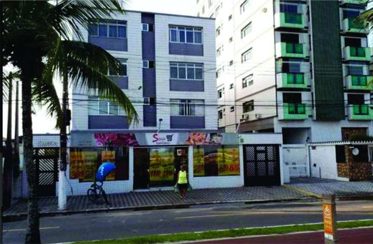 KIT MOBILIADO DE FRENTE PARA O MAR - Sem garagem Praia Grande  Bagian luar foto